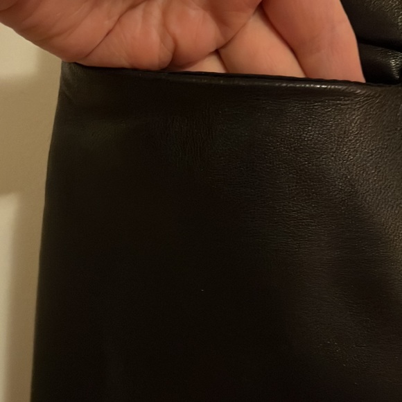 Real leather pants, size 8 (probably closer to a six) - Picture 5 of 9